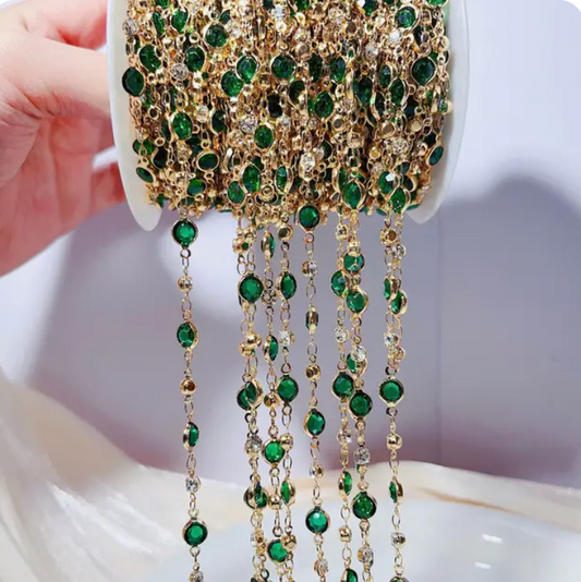 Emerald Green Queen Chain
